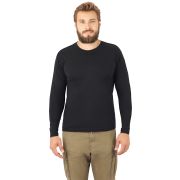 Футболка длинный рукав черная 160 г/м2