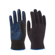 Перчатки трикотажные с ПВХ СПЕЦ-SB® черный