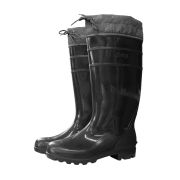 Сапоги ПВХ двухкомпонентные Step, черный (арт.С-40) с надставкой