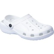 Туфли летние ЭВА (сабо) с перфорацией и ремешком (белые)