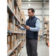 Жилет утепленный ProfLineLeader (тк.Нейлон/Софтшел), синий