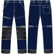 Брюки ProfLineSpecialist (тк.Смесовая,240), т.синий