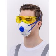 Респиратор чашеобразный DSK PRO 5511 НК с клапаном, FFP2 (20 шт)