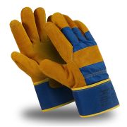 Перчатки Manipula Specialist® Сталкер Про (спилок/ткань+интерлок), SPL-72/MG-292
