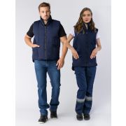 Жилет утепленный Универсальный (Смесовая, 210), темно-синий